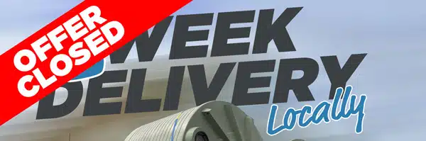 Read more about the article 2 Week Delivery – Locally