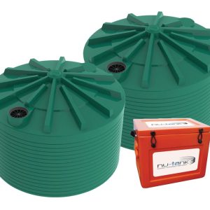 August Offer 2×5,500 Gallon / 25,000L Round Water Tanks