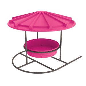 350L Dry Lick Feeder – Flat Floor – Magenta