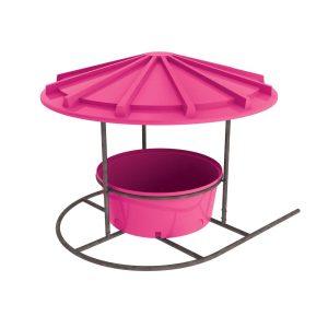 650L Dry Lick Feeder – Safety Tread – Magenta