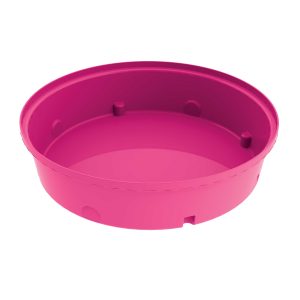 300L Round Molasses Trough – Flat Floor Magenta