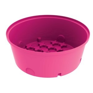 500L Round Molasses Trough – Safety Tread- Magenta