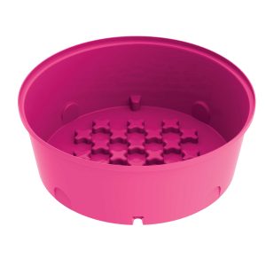 750L Round Molasses Trough – Safety Tread – Magenta