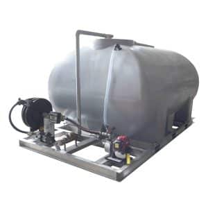 4,000L Diesel Slip On Unit w/Honda GX25 120LPM – Alloy Frame
